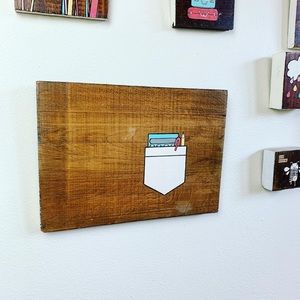 Pocket Protector Wall Art